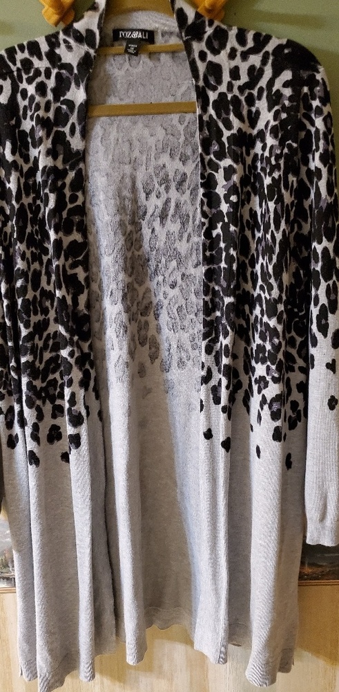 Dressbarn Roz & Ali size 1X leopard print